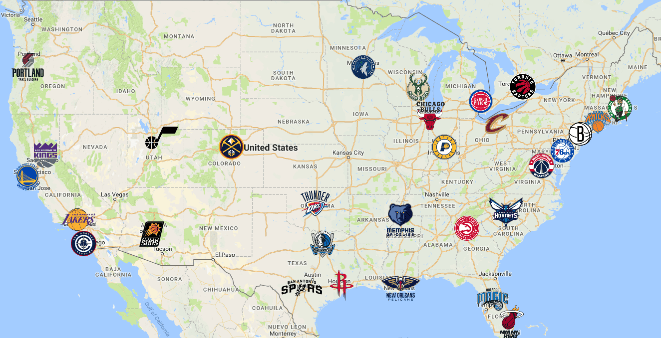 NBAマップ